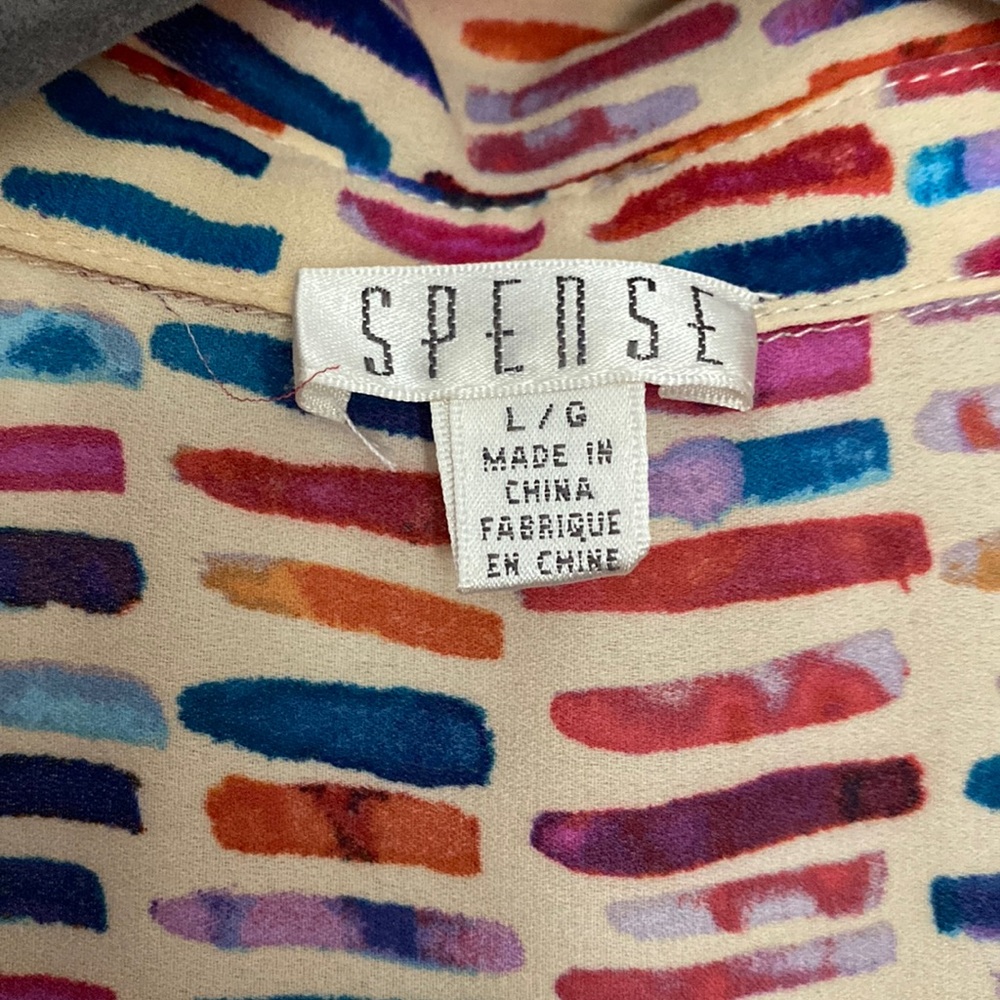 Beach cover-up multicolor sleeveless